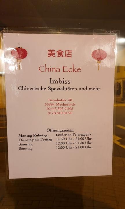 China Ecke Imbiss Mechernich